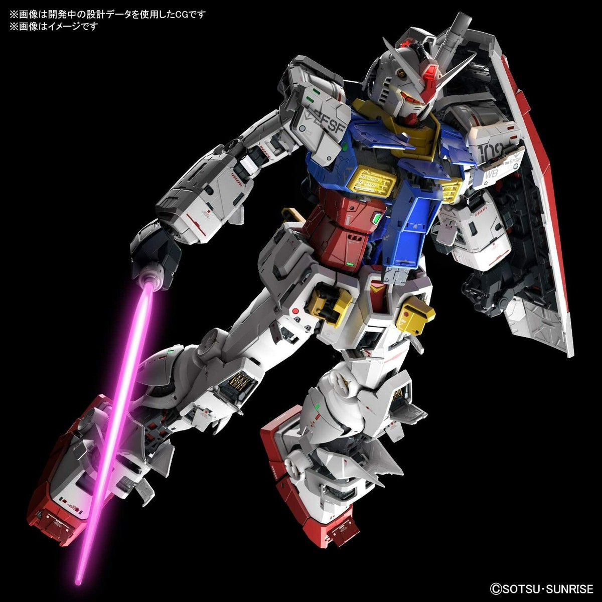 PG UNLEASHED Mobile Suit Gundam RX-78-2 1/60 Scale | eBay