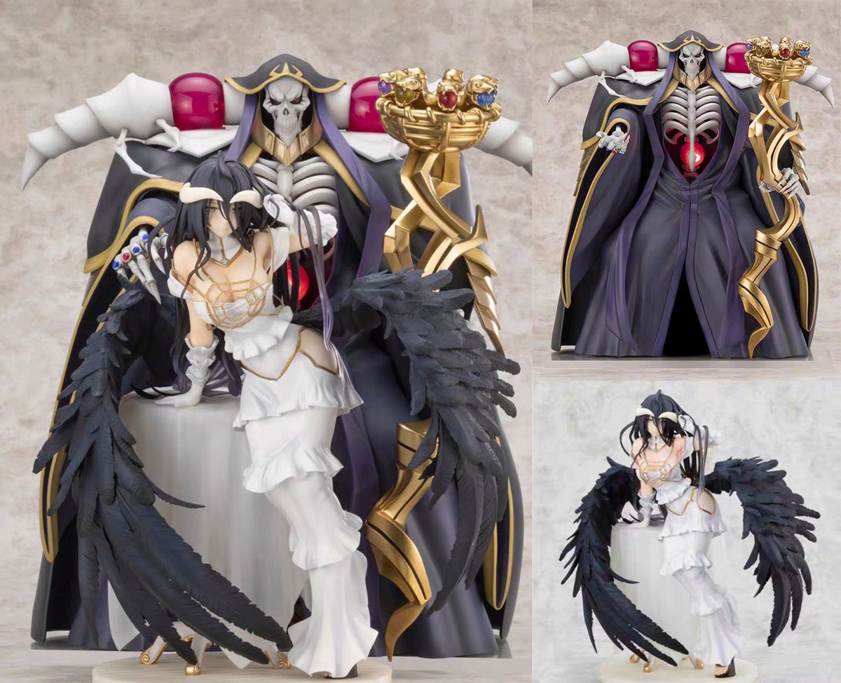 F:NEX Authentic OVERLORD ainz ooal gown & albedo 1/7 Complete