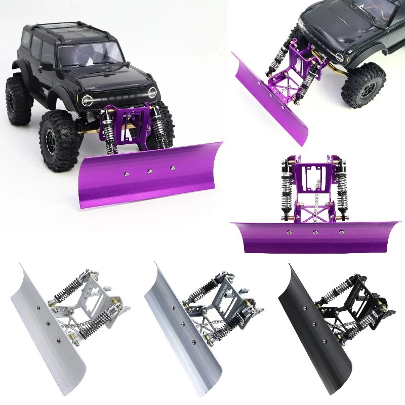Alloy Snow Shovel Plow Blade For 1/18 Traxxas TRX4M Bronco