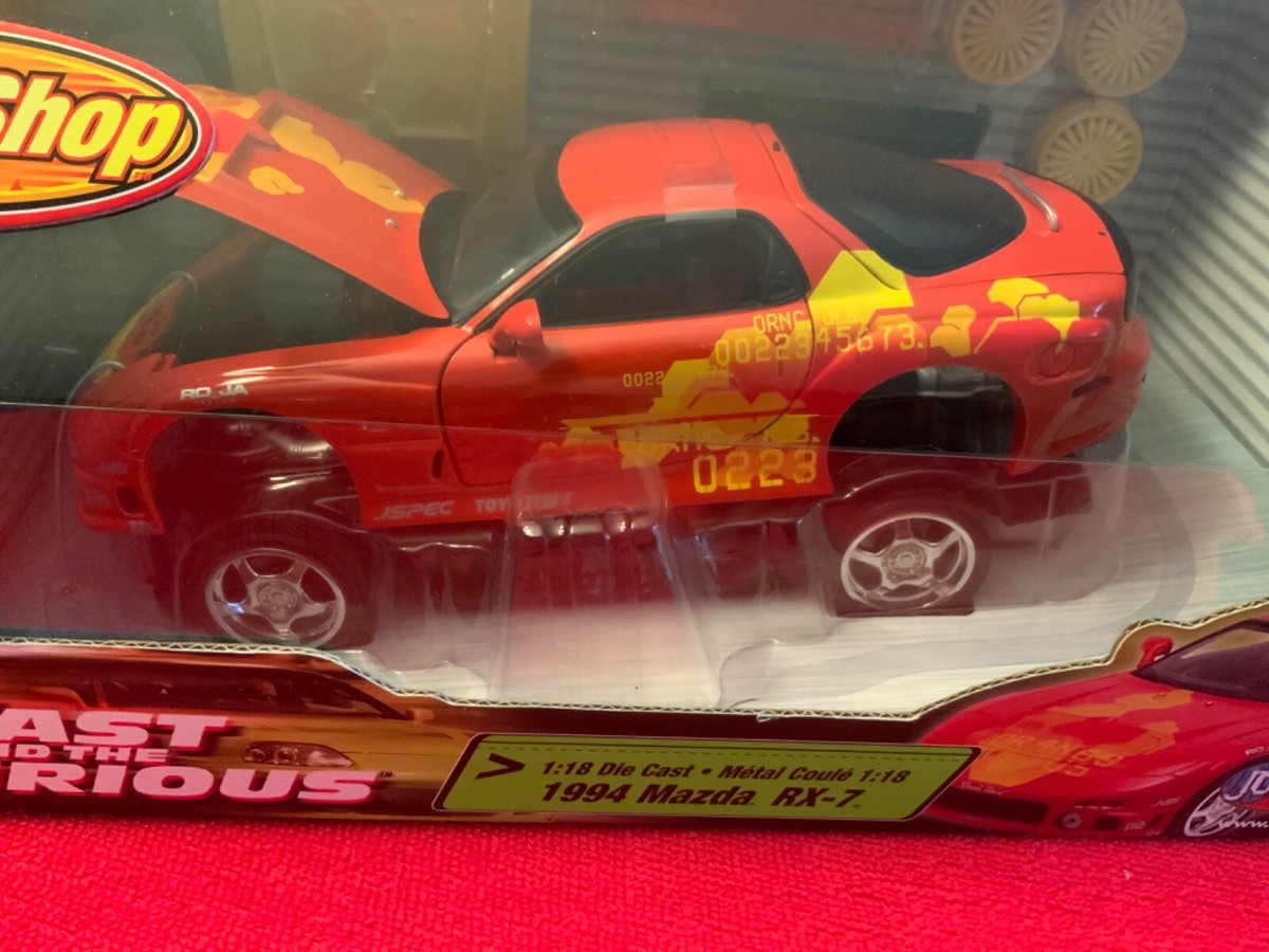 Fast & Furious 1994 Mazda RX-7 1:18 Racing Champions Speed Shop