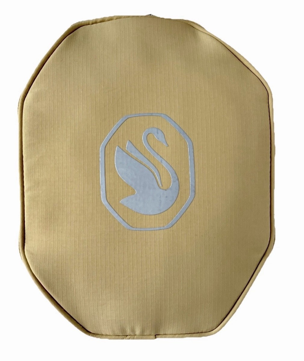 NIB Swarovski 2025 Unisex Foldable Duffle Bag Travel Sports Beige