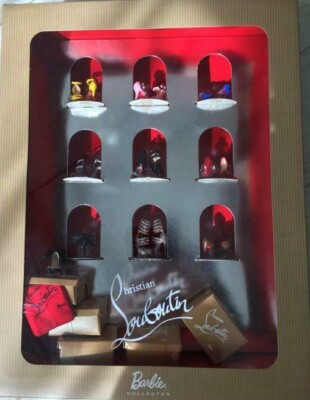 BARBIE Christian Louboutin collaboration Barbie shoes collection
