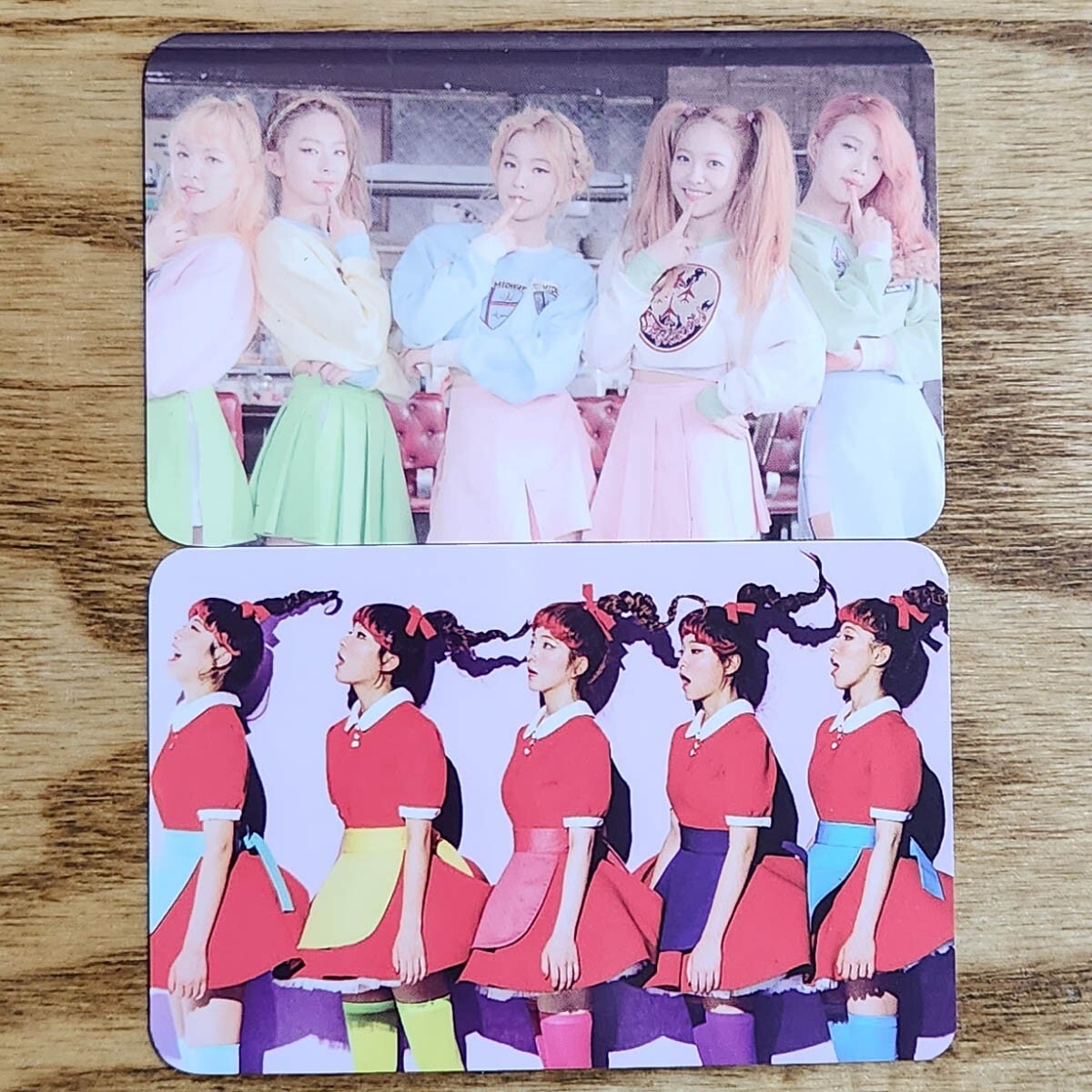 Group Official Photocard 5 pcs Set Red Velvet 8th Anniversary