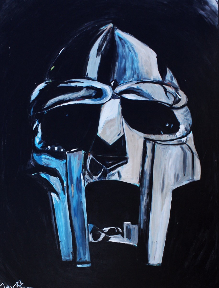 MF DOOM PAINTING MASK VICTOR VAUGHN OPERATION DOOMSDAY DANGERMOUSE