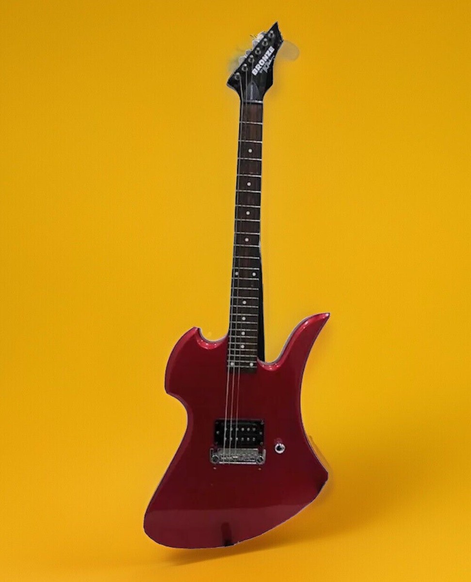 BC Rich Bronze Mockingbird Cherry Red Electric Guitar | eBay
