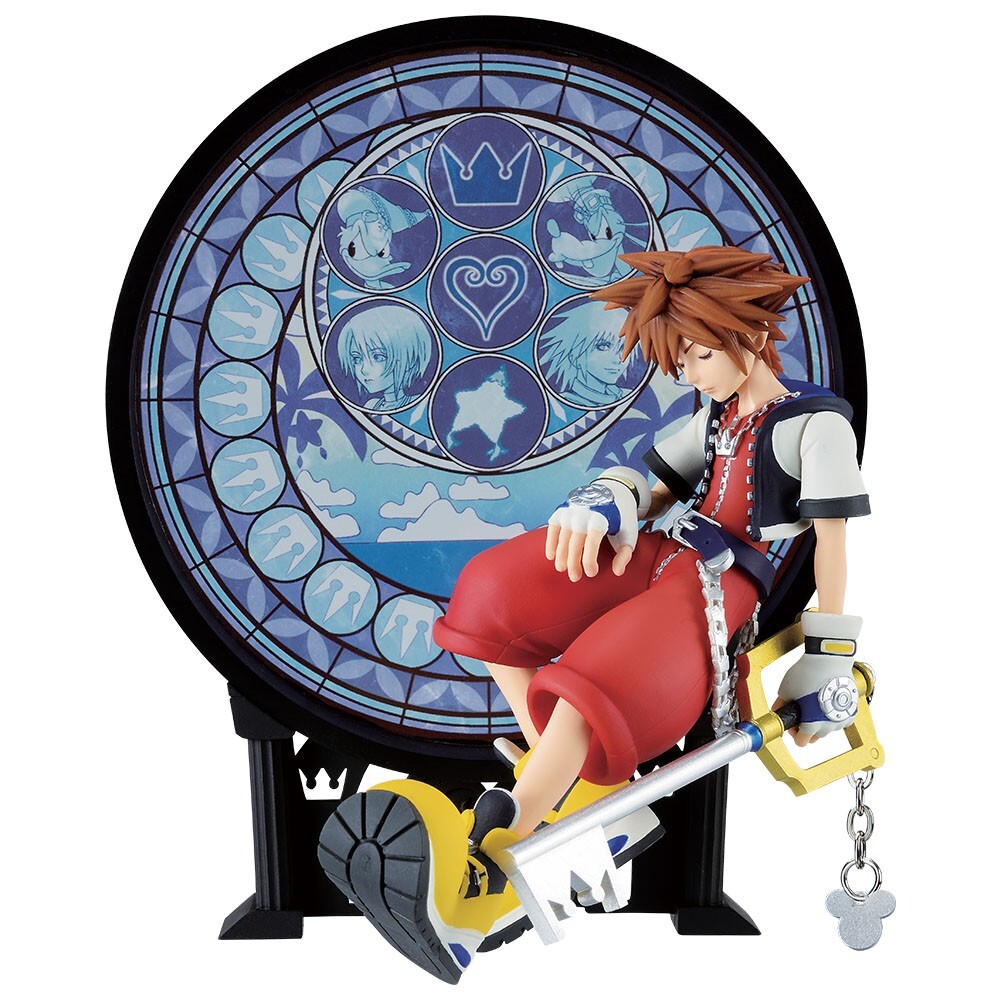BANDAI Ichiban Kuji KINGDOM HEARTS Linking Hearts Sora Statue A