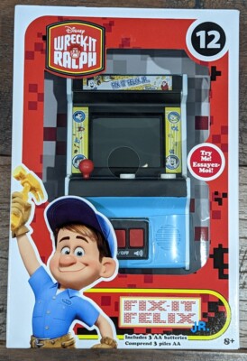 New Fix It Felix Jr Mini Arcade Game Disney Wreck it Ralph