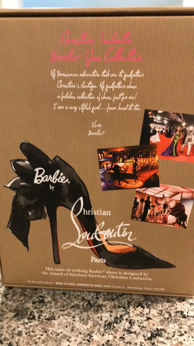 Beautiful Limited Edition Christian Louboutin Barbie Shoe