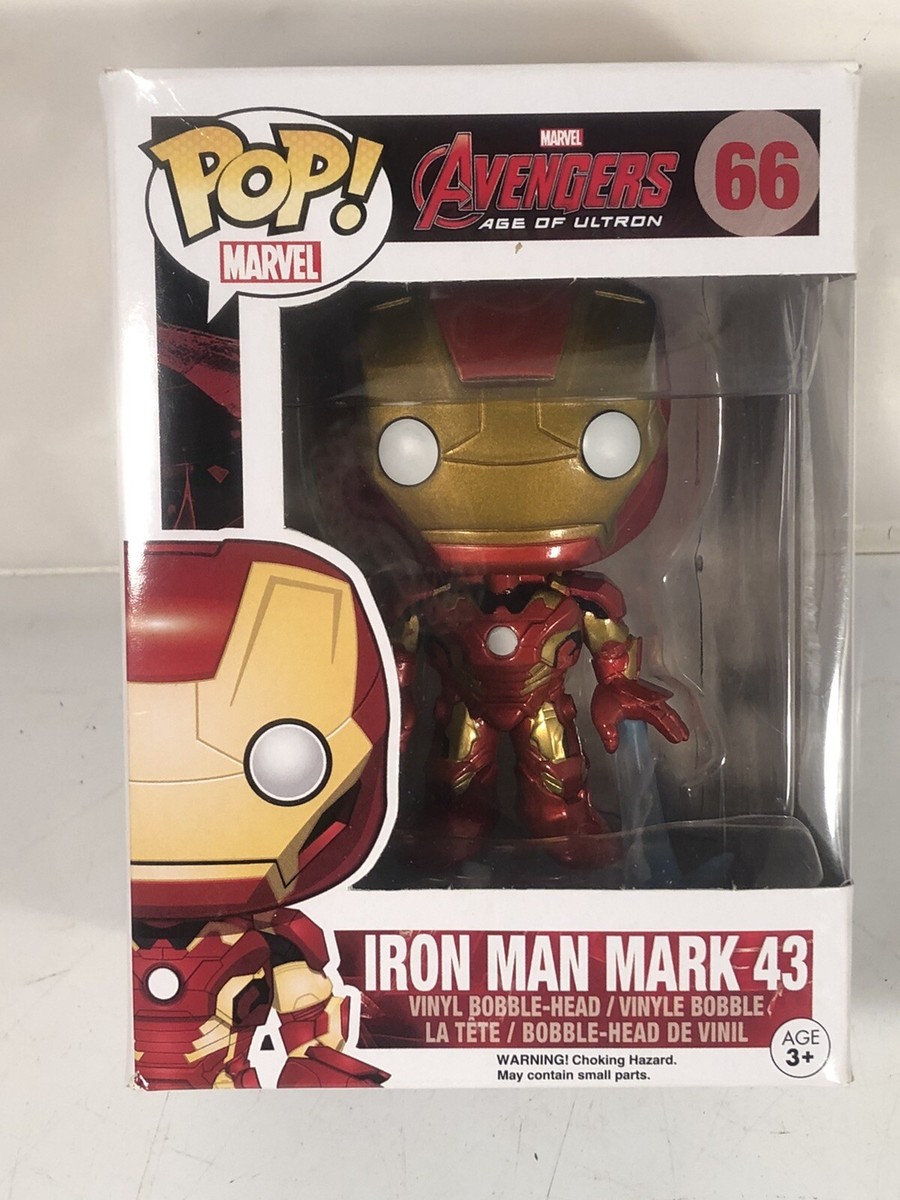 Funko Pop Iron Man Mark 43 Marvel Avengers Age Of Ultron No 66