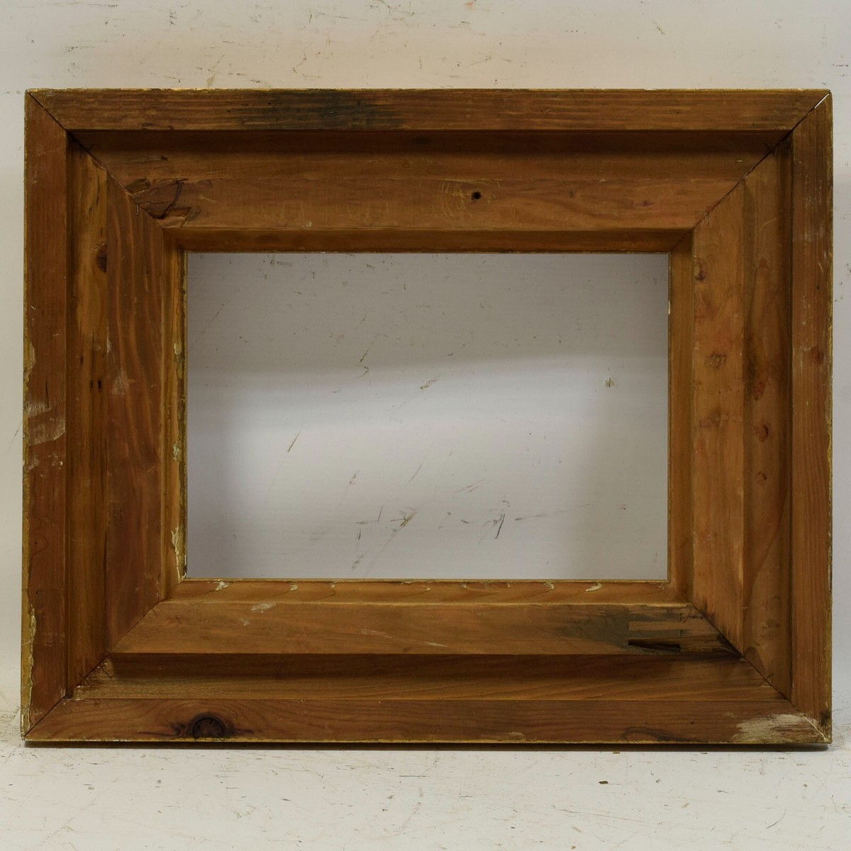 Ca. 1900-1930 old wooden devorative painting frame 11.8 x 8.3 in