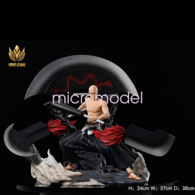 Verve Studio Bleach Madarame Ikkaku Resin Statue In Stock 1/6