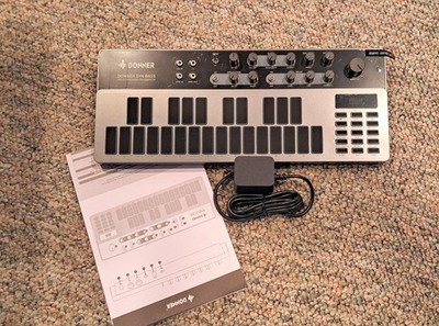 Donner B1 Analog Bass Synthesizer Sequencer Controller Beat Maker