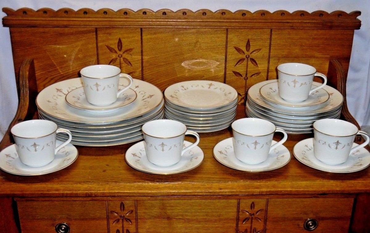 Noritake Porcelain Dinner Set - Courtney 6520 | eBay