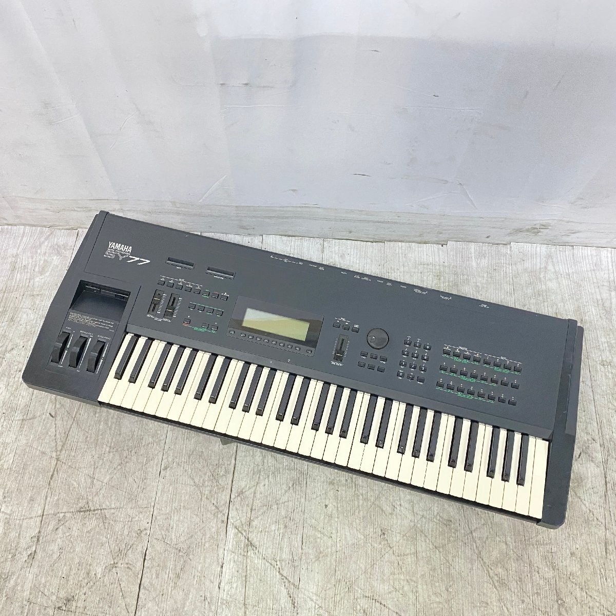 Yamaha SY77 Synthesizer Keyboard 61-Keys Black keyboard Music | eBay