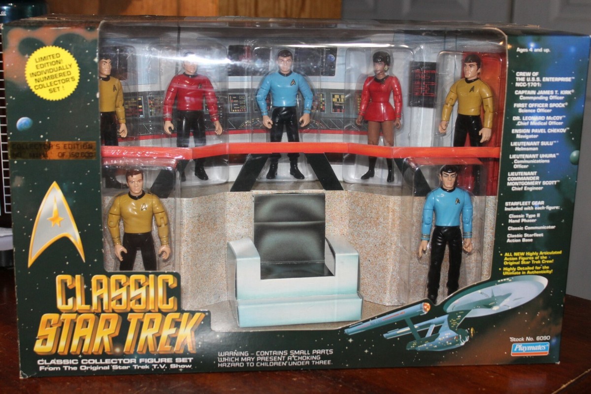 Star Trek Classic Collector Figure Set 1993 Playmates | eBay