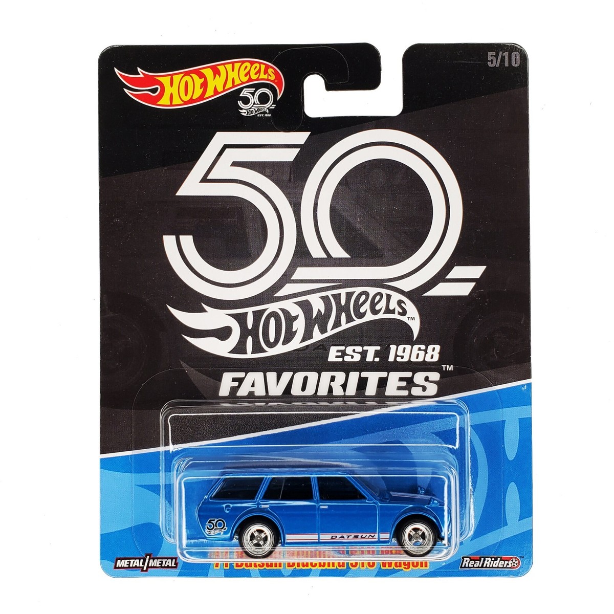 HOT WHEELS '71 Datsun Bluebird 510 Wagon 50th Anniversary