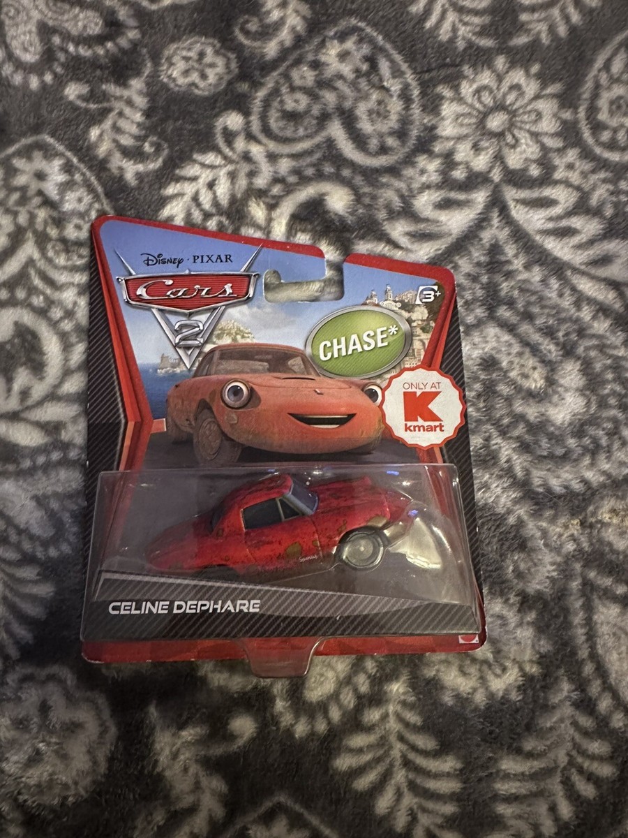 Disney PIXAR Cars 2 CELINE DEPHARE *CHASE* diecast RARE KMART DAY