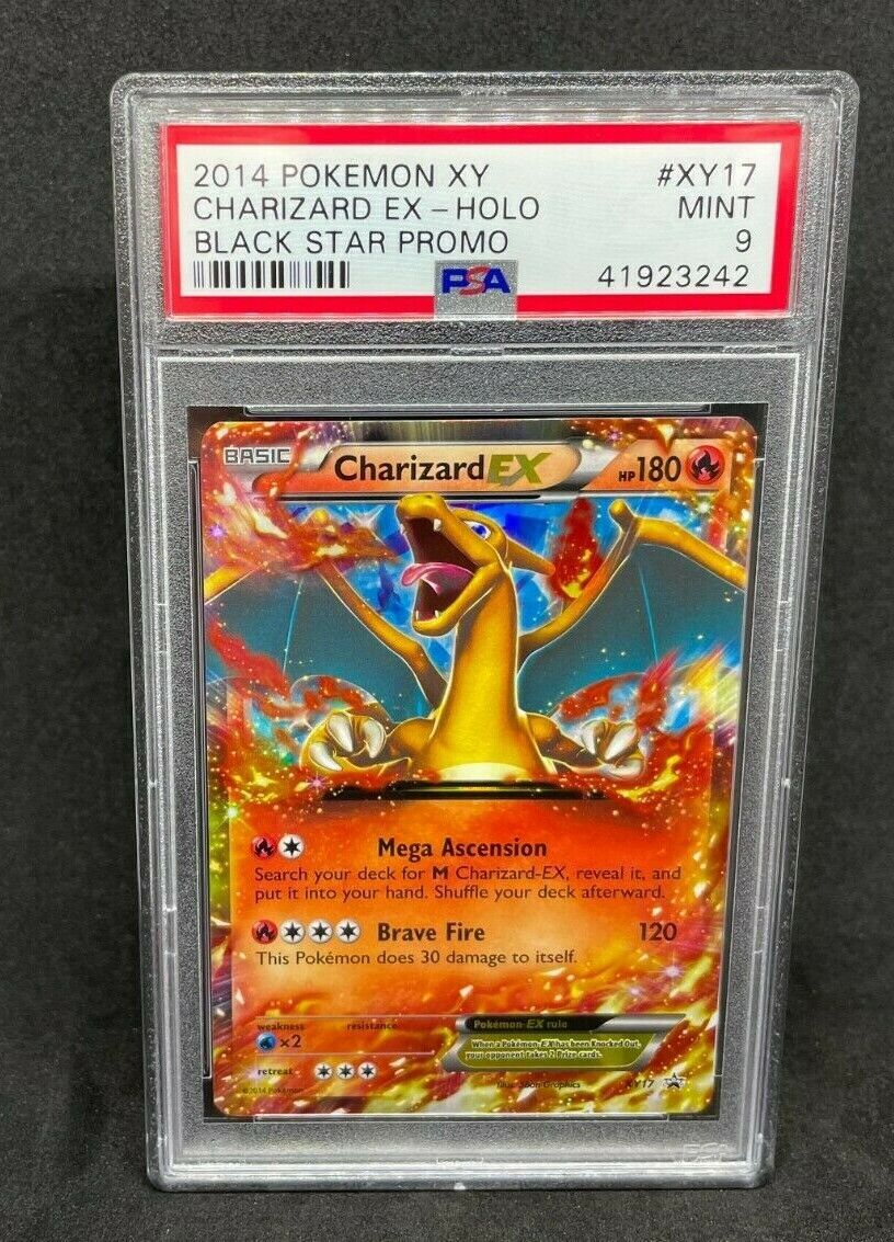 Pokemon XY Black Star Promo Charizard EX XY17 Holo Foil PSA 9 MINT