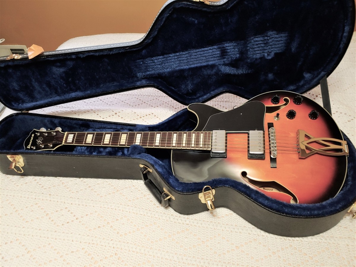 2009 Ibanez Artcore AG75 - hollow body/small jazz Box-CASE