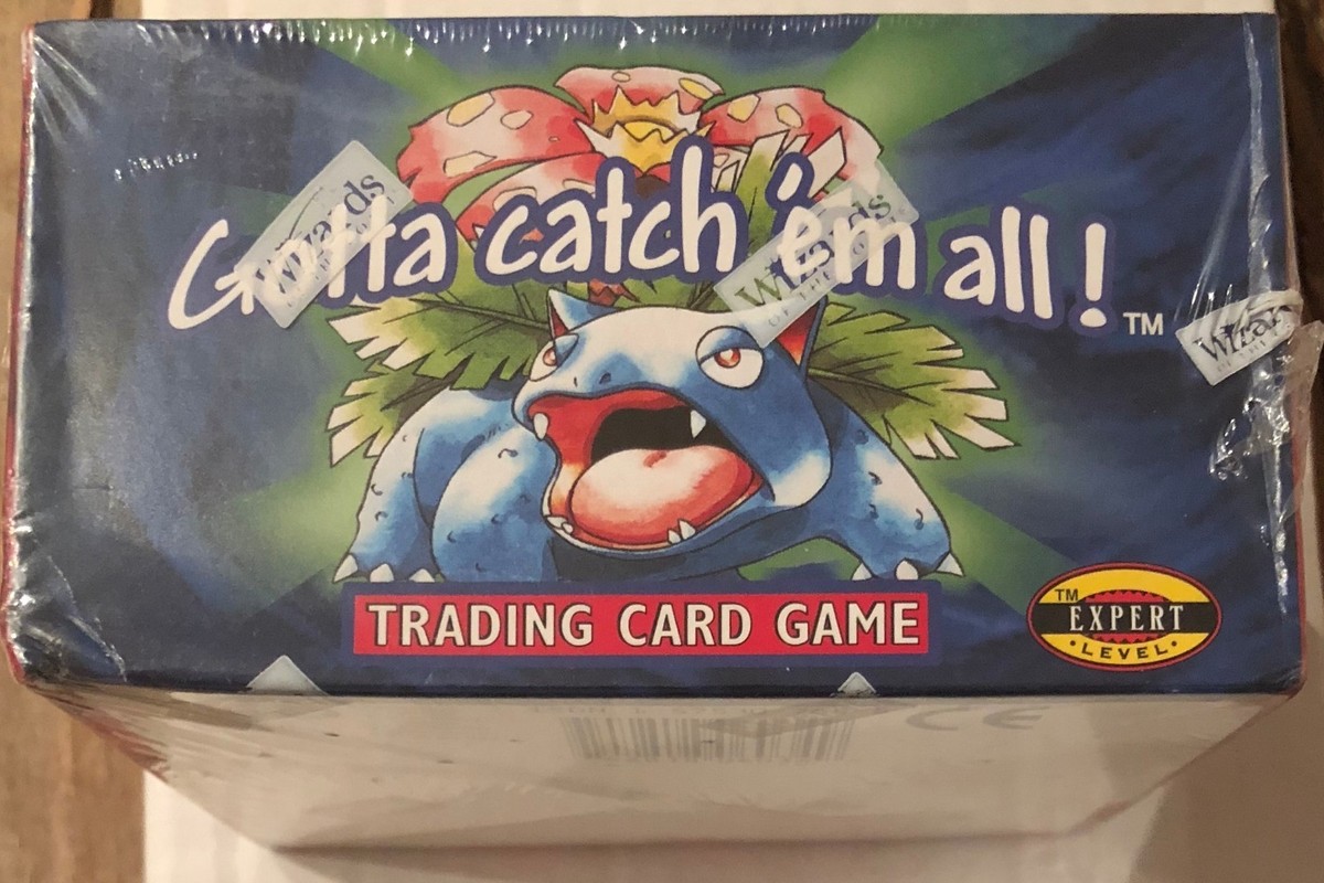 1999 POKEMON BASE UNLIMITED BOOSTER BOX 36 PACKS SEALED NEW - ONE