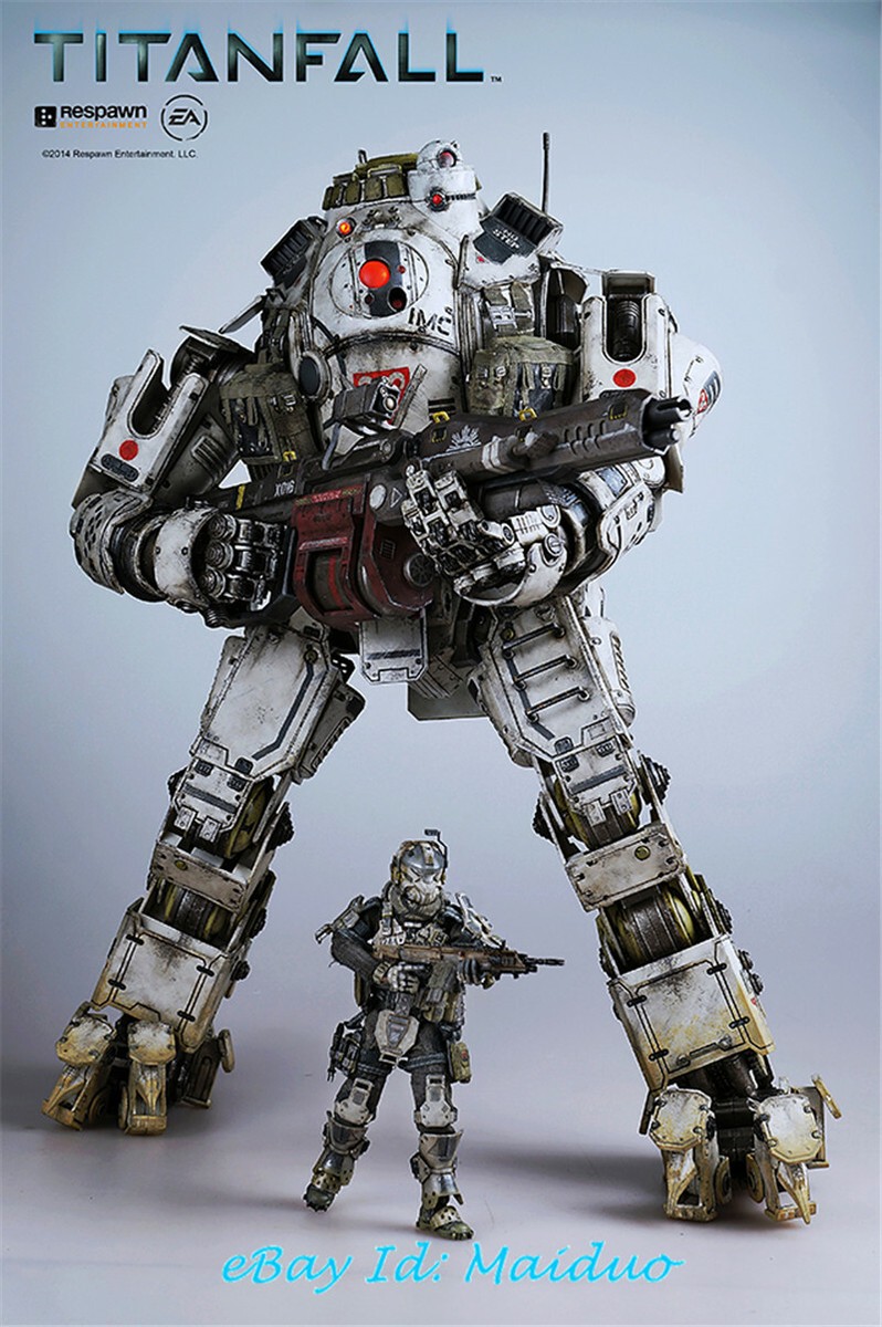 ThreeZero Titanfall Atlas & Pilot Figure Collectibles 1/12