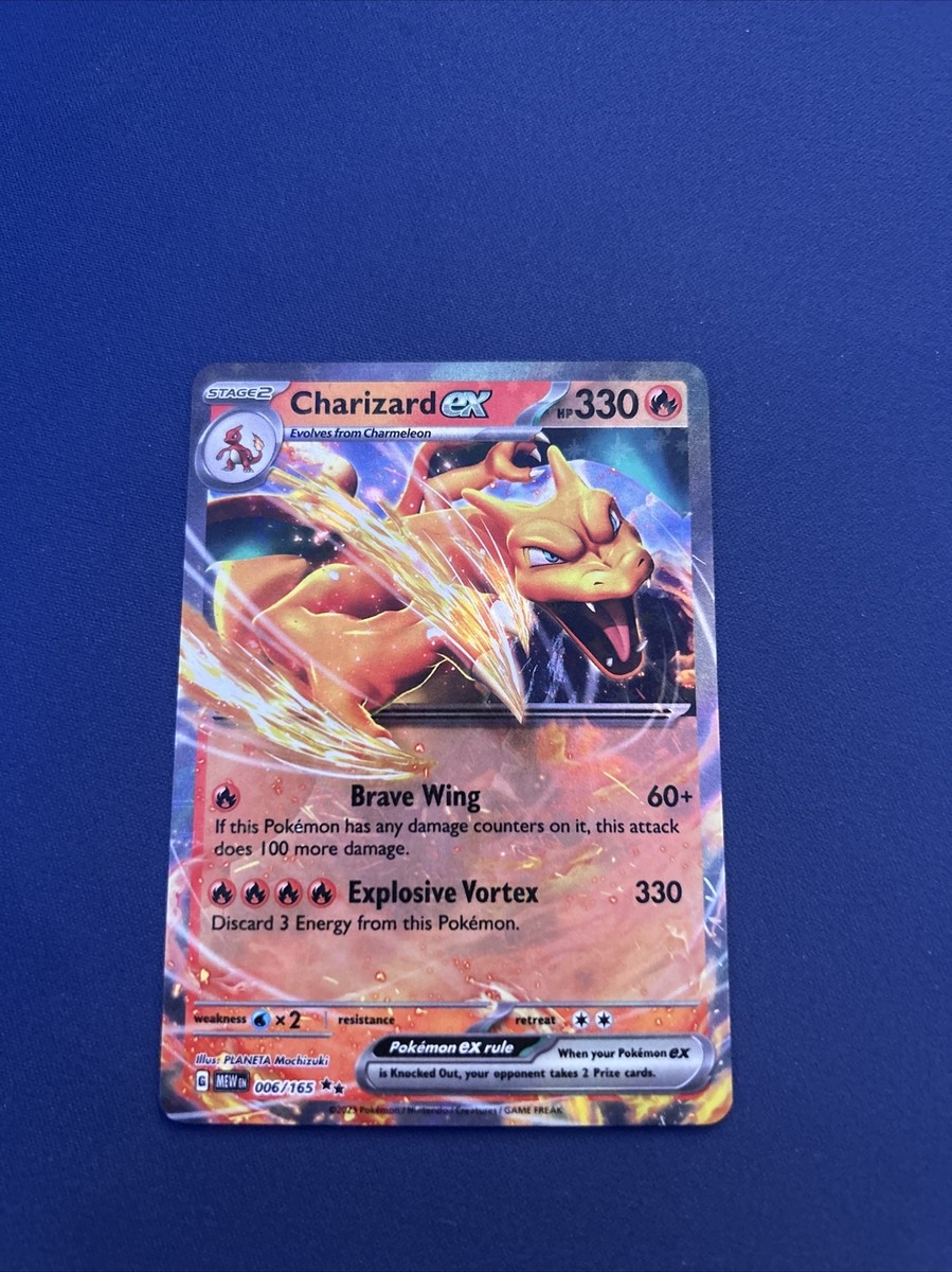Pokemon 151 Charizard EX 006/165 ENGLISH | eBay