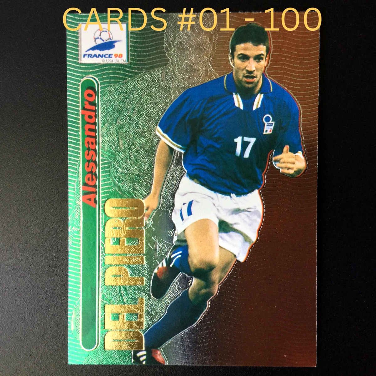 Roberto Baggio Soccer Sports Trading Cards & Accessories for sale