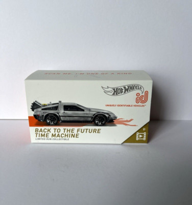 Hot Wheels ID Back To The Future Delorean Time Machine LRC New In