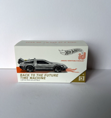 Hot Wheels ID Back To The Future Delorean Time Machine LRC New In