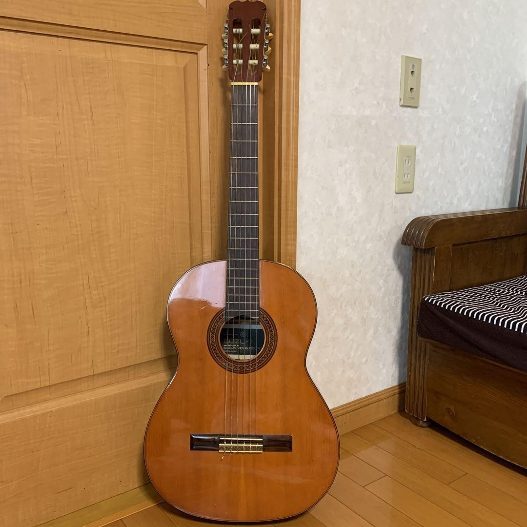 Classical Acoustic Guitar Suzuki No.34 Natural with Hard Case | eBay