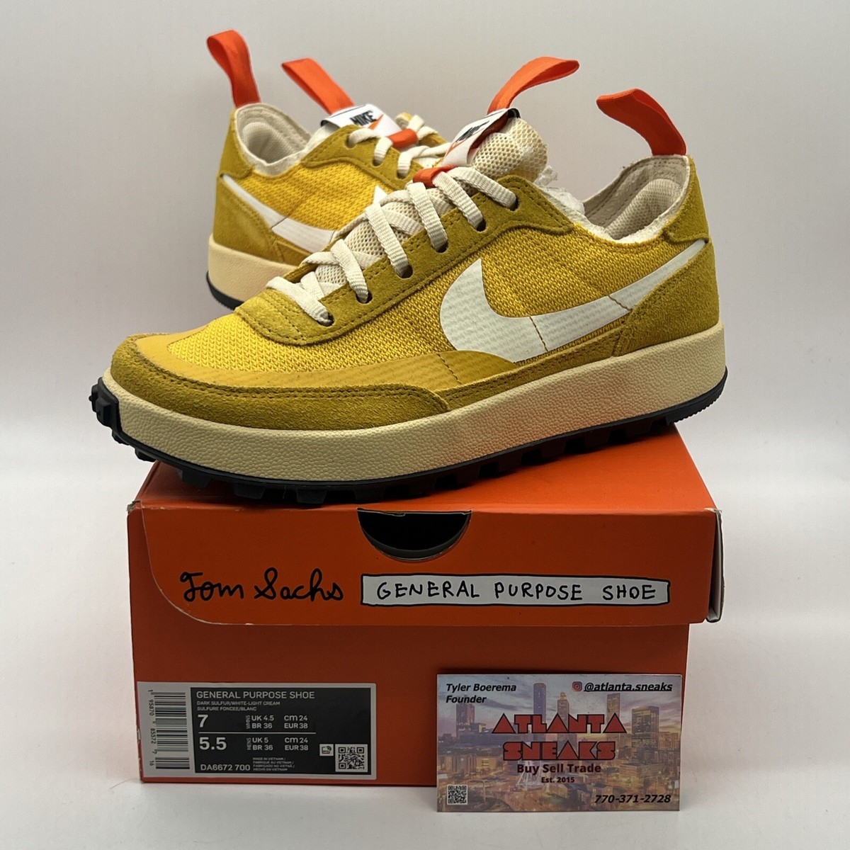 Size 7 - NikeCraft General Purpose Shoe x Tom Sachs Low Archive W