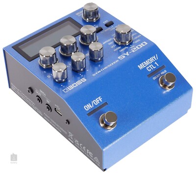 BOSS SY-200 Synthesizer Effects Advanced Polyphonic Technology in