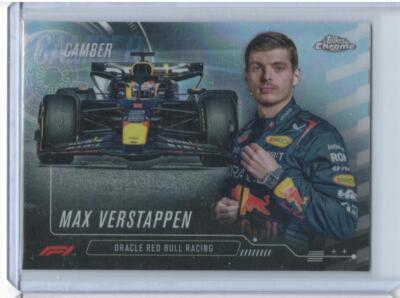 Max Verstappen 2024 Topps Chrome Formula 1 F1 #CAM-1 Camber SP