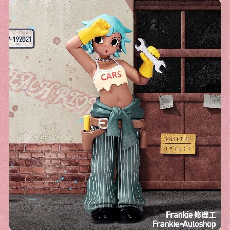 Frankie-Autoshop POP MART Peach Riot Rush Hour Series Blind Box