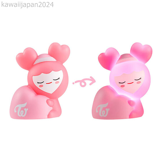 TWICE LOVELYS Good Night Light Mascot Capsule Toy JAPAN limited
