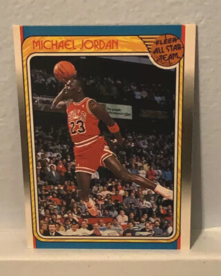1988 Michael Jordan Fleer All-Star #120 basketball card. | eBay