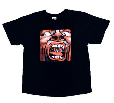 Vintage King Crimson In The Court Of The Crimson King Band T Shirt