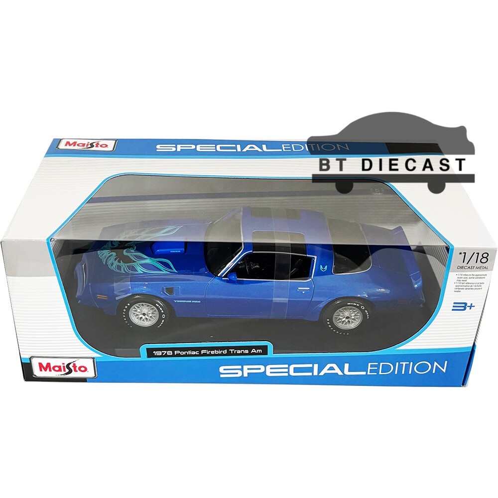 MAISTO SPECIAL EDITION 1978 PONTIAC FIREBIRD TRANS AM 1/18 DIECAST