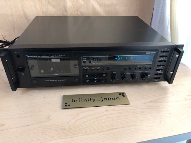 Nakamichi 682ZX Discrete Head Cassette Deck With Accessorie fast