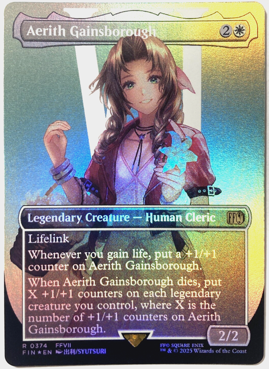 MTG エアリス・ゲインズブール CCF 通常 拡張 プロモ nonfoil MTG