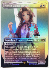 Aerith Gainsborough [Borderless Surge Foil] #519 Prices | Magic