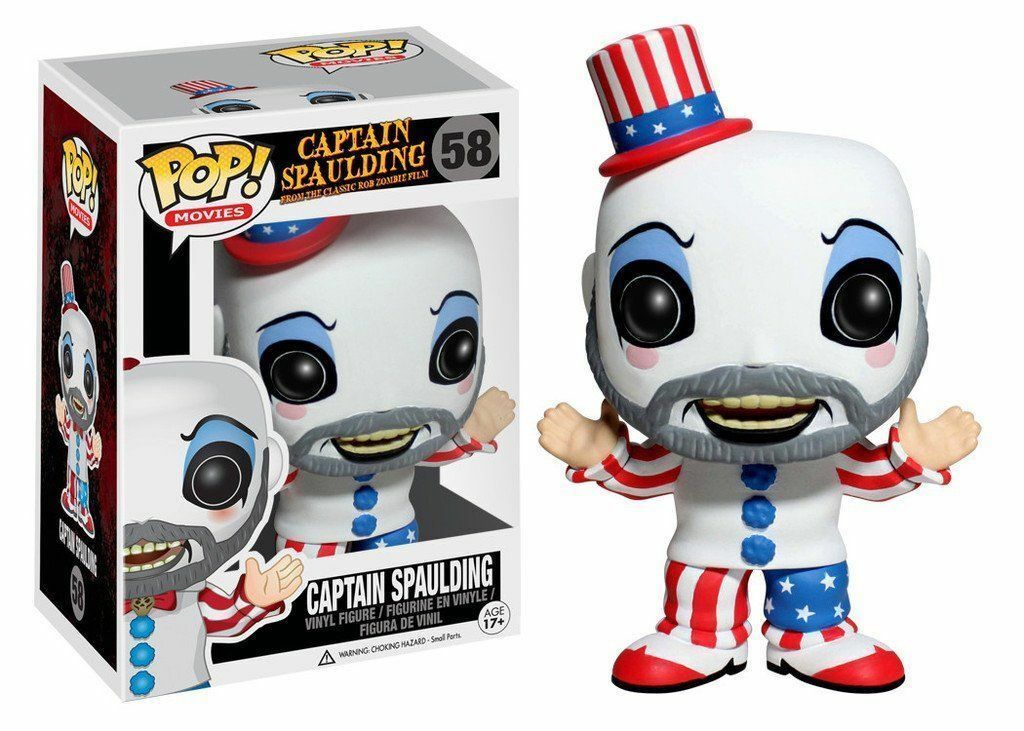 FUNKO POP MOVIES HOUSE OF 1000 CORPSES #58 CAPTAIN SPAULDING