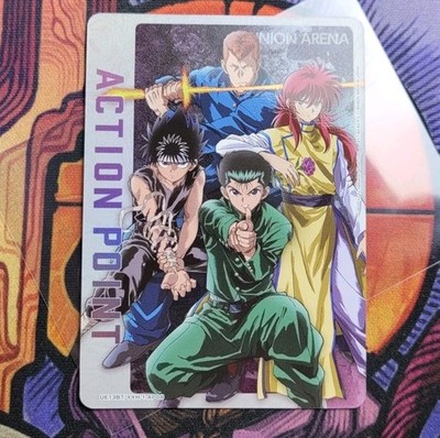 Action Point AP08 Foil Yu Yu Hakusho Ghost Files Union Arena Card