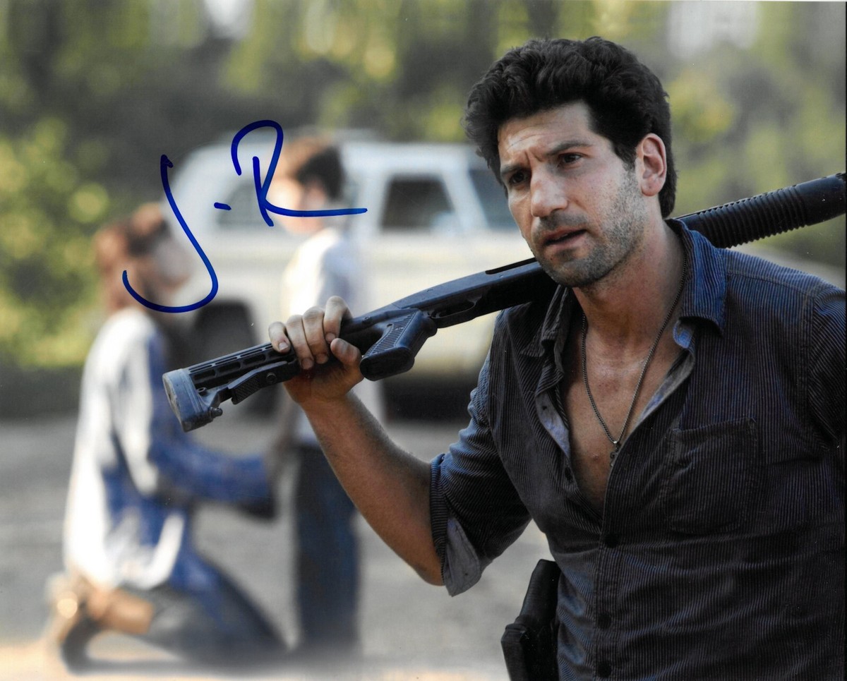 Jon Bernthal signed The Walking Dead Shane Walsh 8x10 Photo- COA