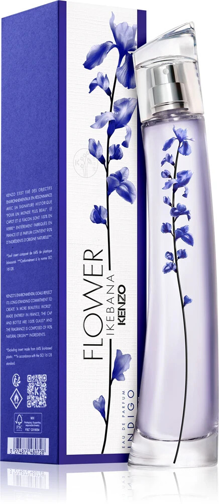 Kenzo Flower Ikebana Indigo 2.5 oz / 75 ml Eau de Parfum | eBay