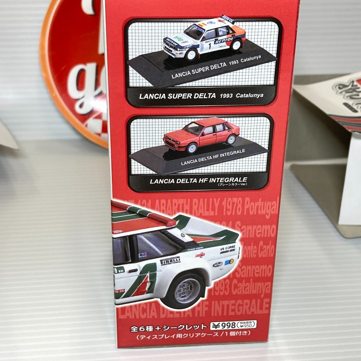 CM's 1/64 Rally Car Collection LANCIA and FIAT SS. 18 Diecast