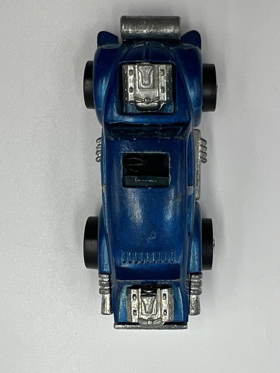Hot Wheels Redline Evil Weevil 1970 Hong Kong Blue #3 Number 3