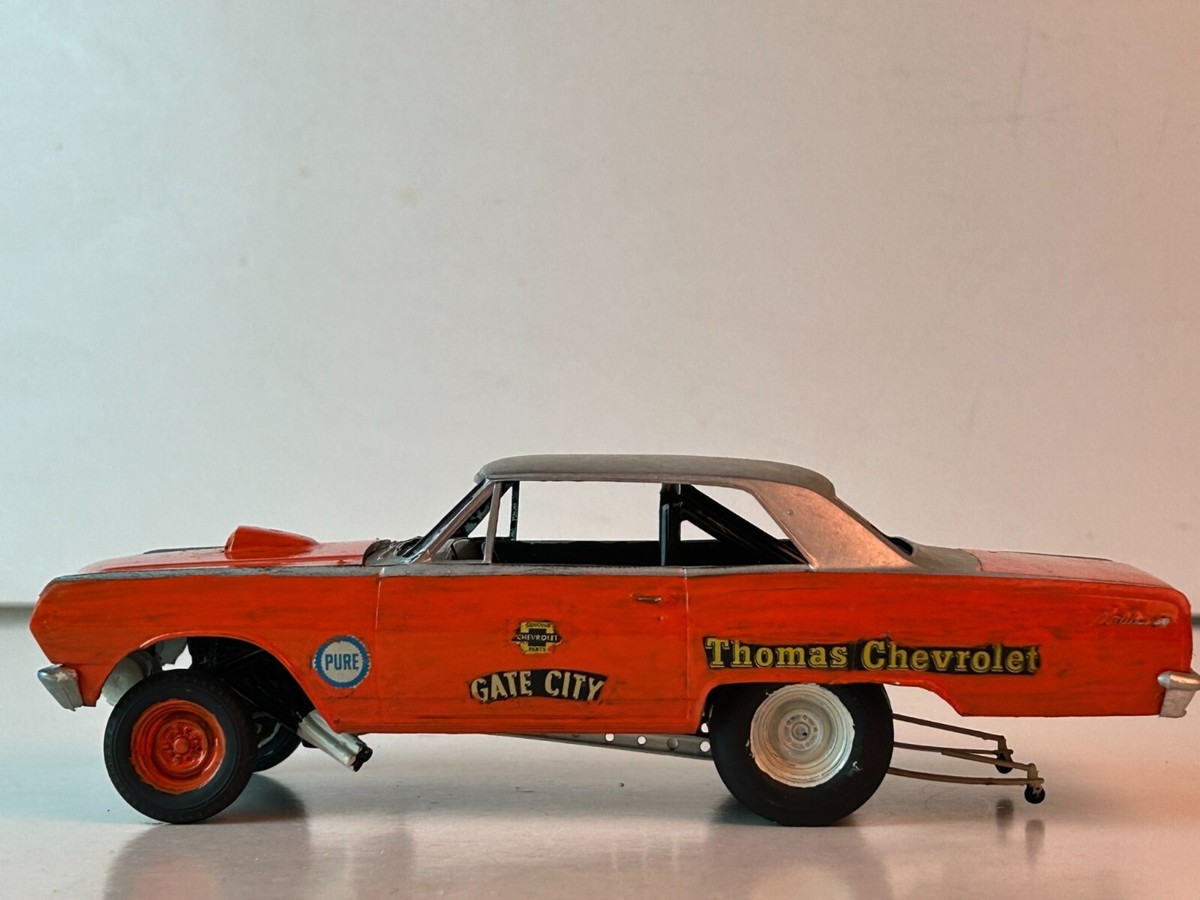 AMT 1965 Chevy Chevelle Funny Car Gasser Model Kit | eBay