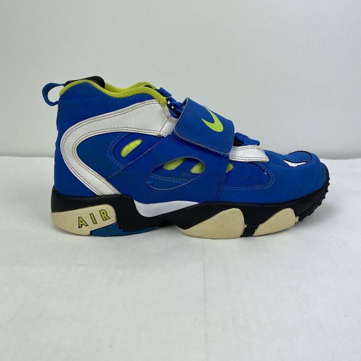 Nike Air Diamond Turf II 2 Style 488294-431 Cyber Blue Green Mid