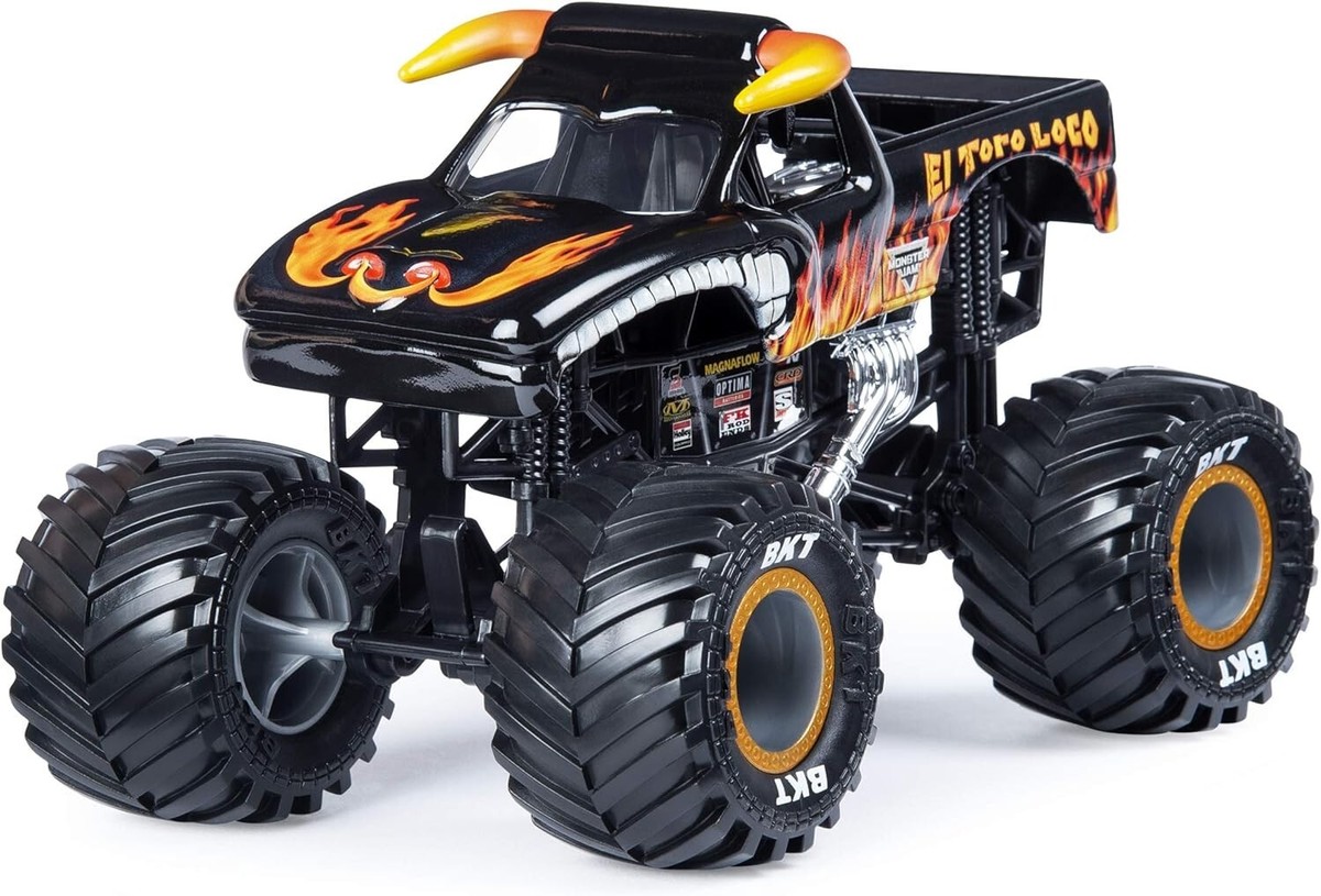 Monster Jam True Metal Realistic El Toro Loco Monster Truck Scale